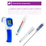 Kit controlo de temperaturas