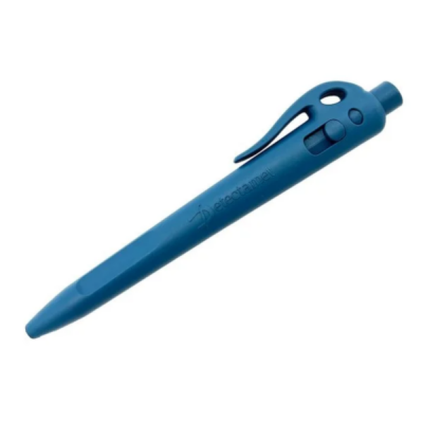 Labset caneta azul detetável