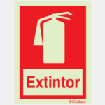 Sinalização de extintor