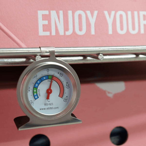 Labset termómetro redondo inox_4 Termómetro analógico redondo em inox preso